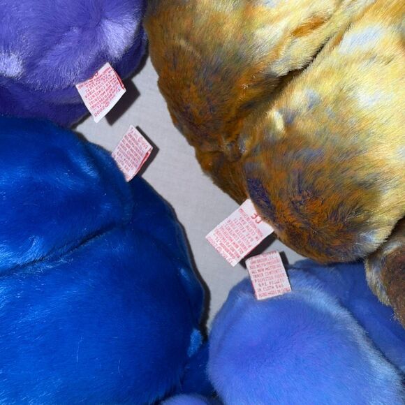 Set of 4 Authentic TY Beanie Buddy Bears — Highly Collectible 1999 BBOM (Beanie - Picture 10 of 14